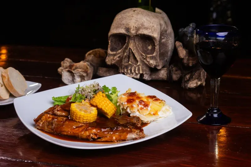 BBQ Ribs on the pirate ship menu