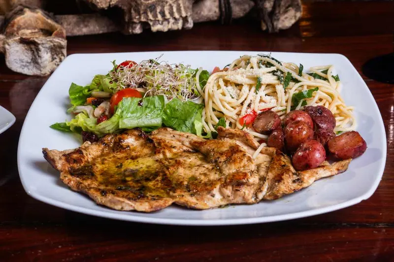 Grilled Chicken on the pirate ship menu