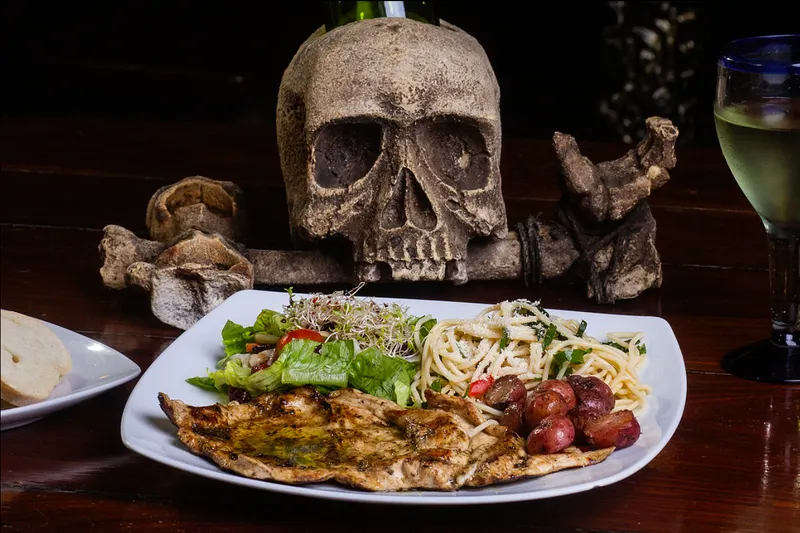 Grilled Chicken on the pirate ship menu