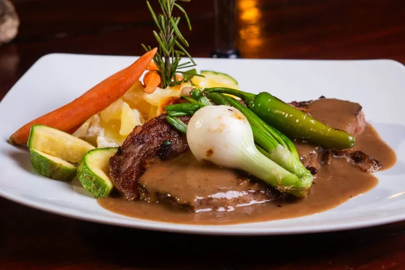 Ribeye on the pirate ship menu