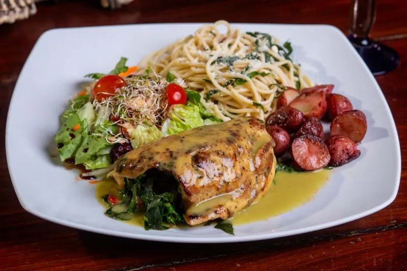 Stuffed Chicken on the pirate ship menu